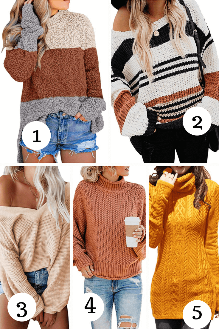 5 Cozy Sweaters For Fall and Winter 1 Chic and Stylish sweaters for fall and winter! | thezenish.com