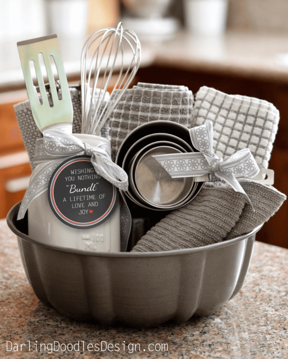 Christmas gift basket ideas for mom