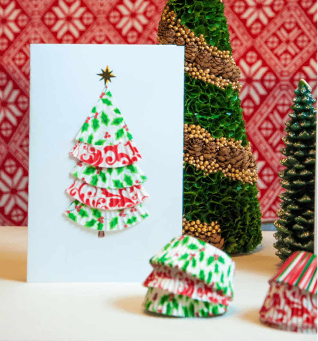 easy DIY Christmas card