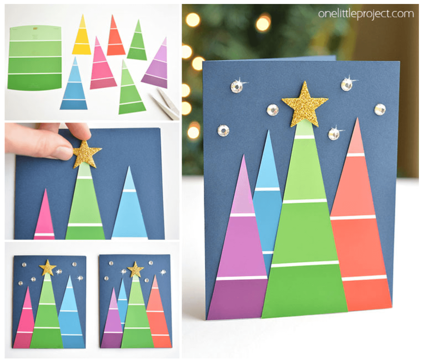 50 DIY Christmas Cards Your Friends & Family Will Love 9 home made Christmas cards