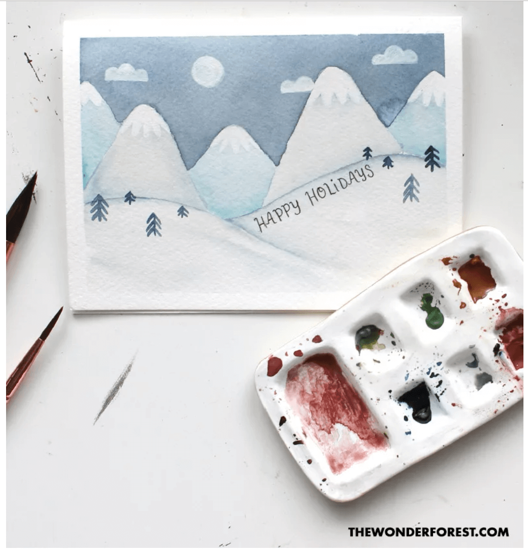 DIY Christmas card