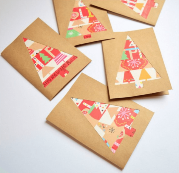 50 DIY Christmas Cards Your Friends & Family Will Love