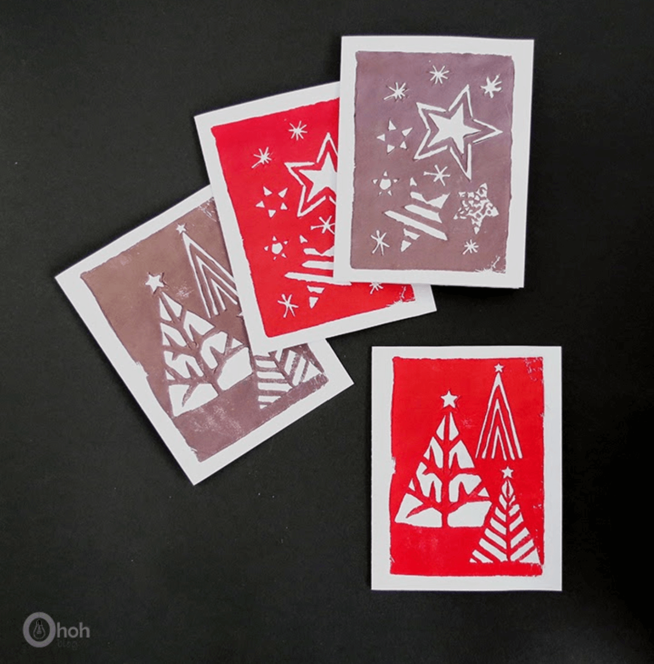 50 DIY Christmas Cards Your Friends & Family Will Love 16 diychristmas card