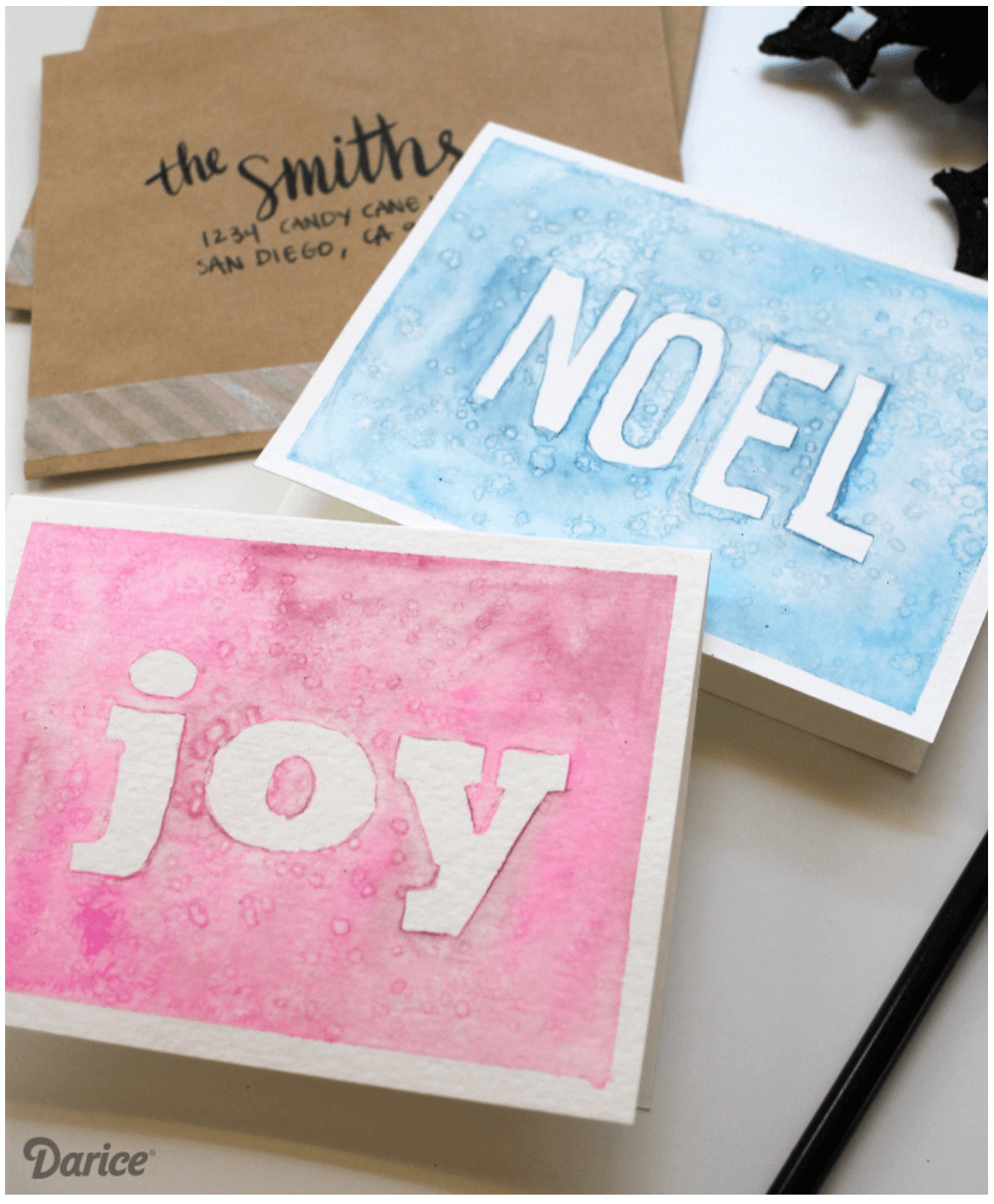 50 DIY Christmas Cards Your Friends & Family Will Love 23 home made Christmas cards