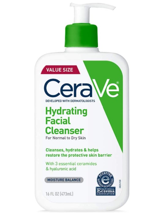 CeraVe Hydrating Cleanser vs foaming cleanser