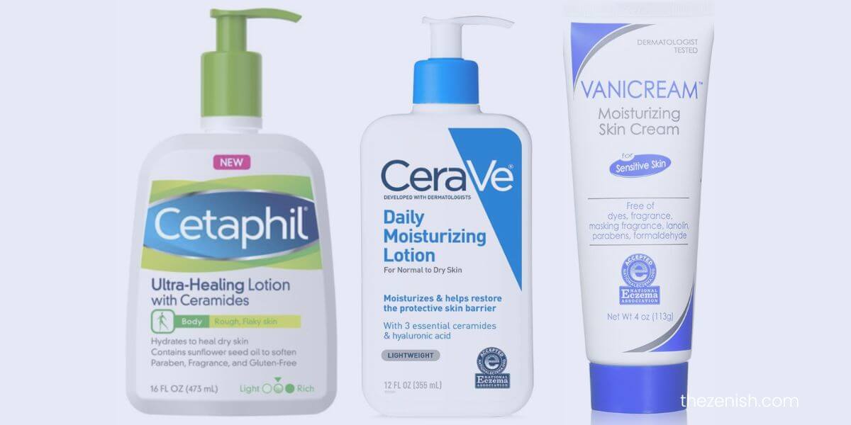 Vanicream vs Cerave vs Cetaphil