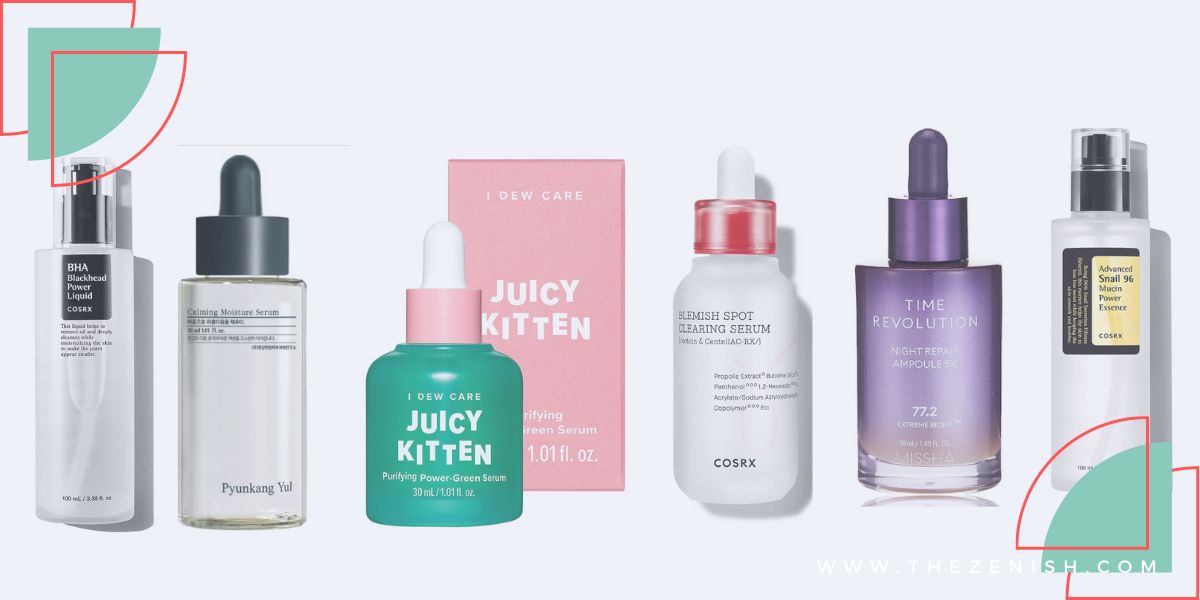 best Korean serum for acne prone skin