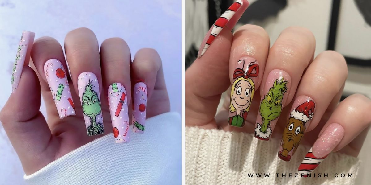 17 Grinch Nails So Cute, Even the Mean One Would Love Them! 1 17 Grinch Nails So Cute, Even the Mean One Would Love Them!