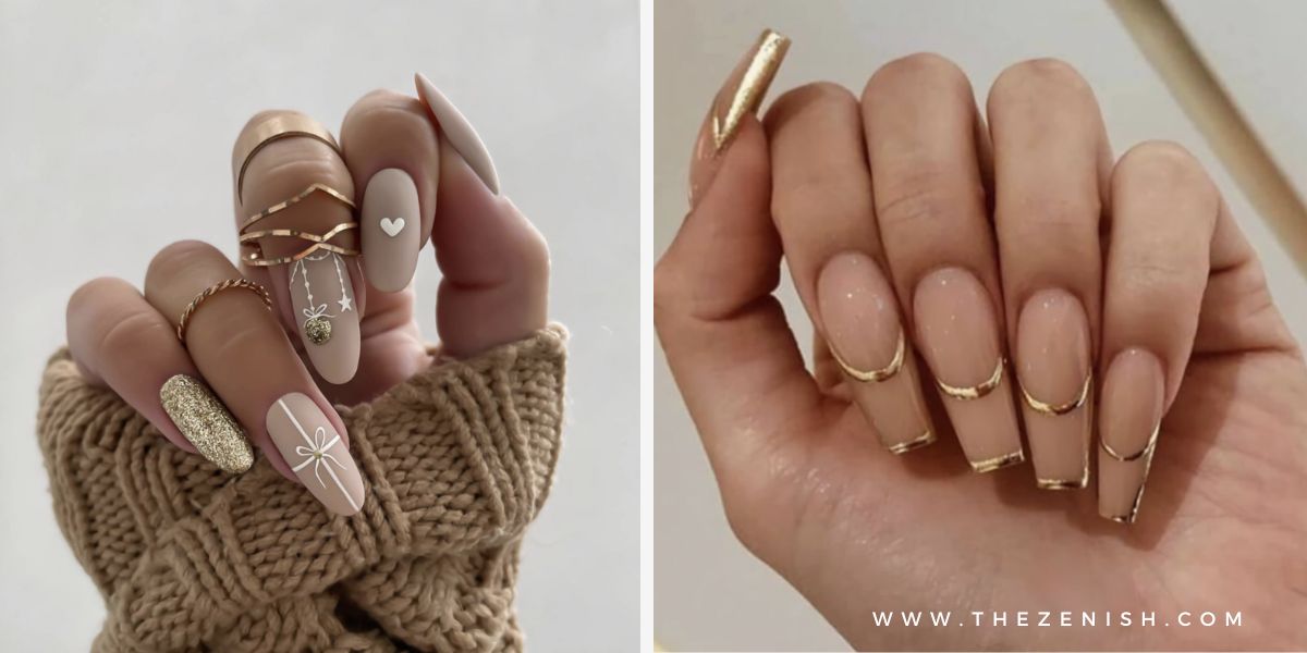 30 Classy Neutral Holiday Nail Ideas You Have to Try 5 30 Classy Neutral Holiday Nail Ideas You Have to Try