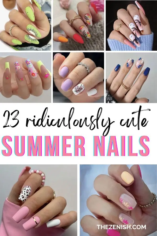 23 Gorgeous Nail Designs Just Perfect for Summer! 2 23 Gorgeous Nail Designs Just Perfect for Summer!