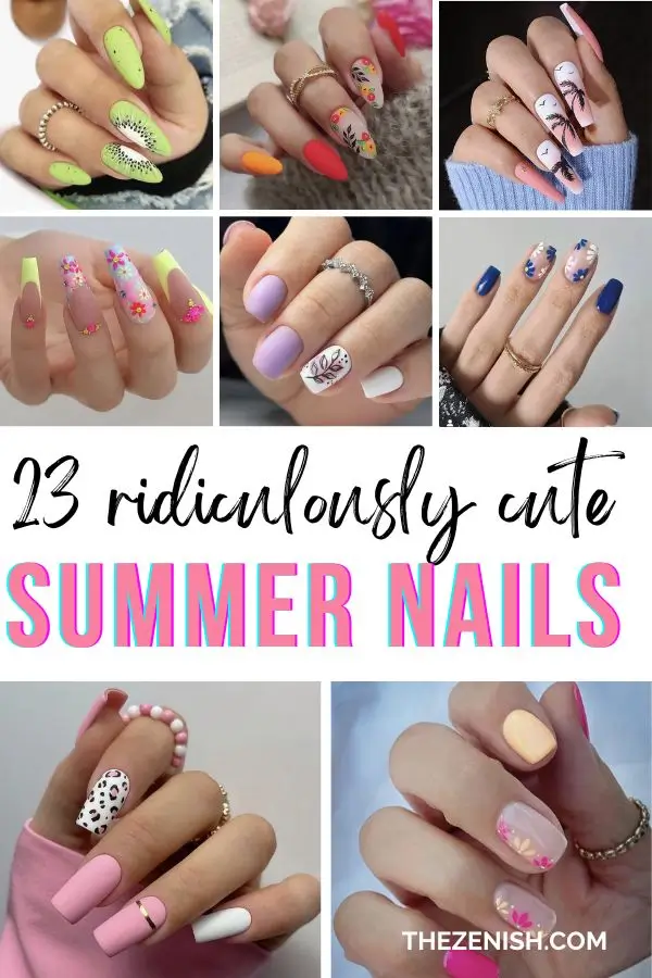 23 Gorgeous Summer Nail Ideas 4 23 Gorgeous Summer Nail Ideas