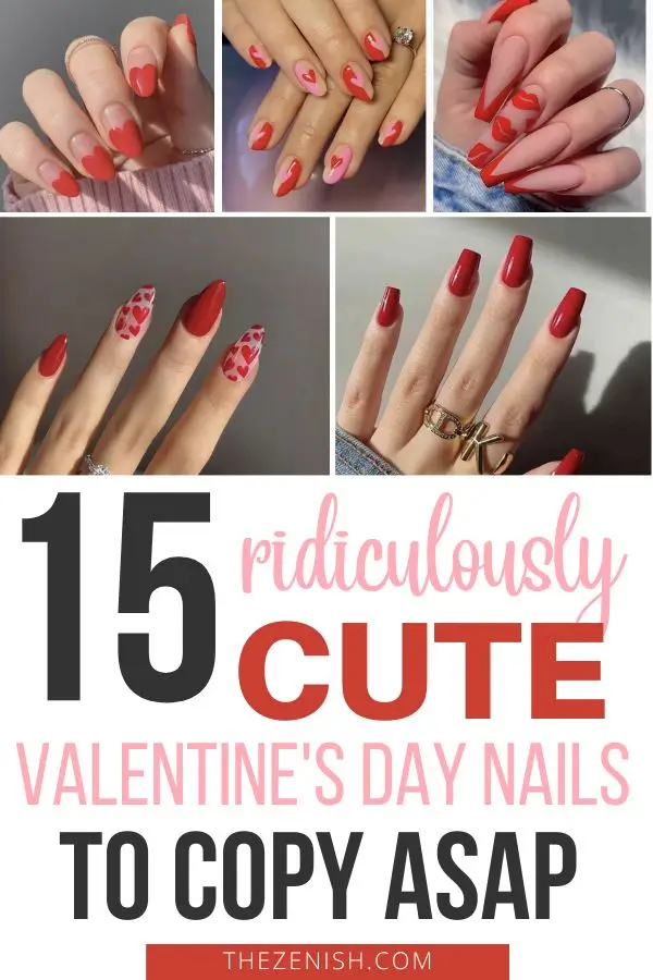 Fall in Love With These 15 Adorable Valentine’s Day-Inspired Nails 2 Fall in Love With These 15 Adorable Valentine’s Day-Inspired Nails