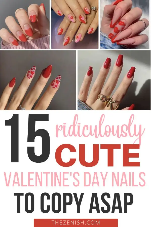 Fall in Love With These 15 Adorable Valentine’s Day-Inspired Nails 3 Fall in Love With These 15 Adorable Valentine’s Day-Inspired Nails