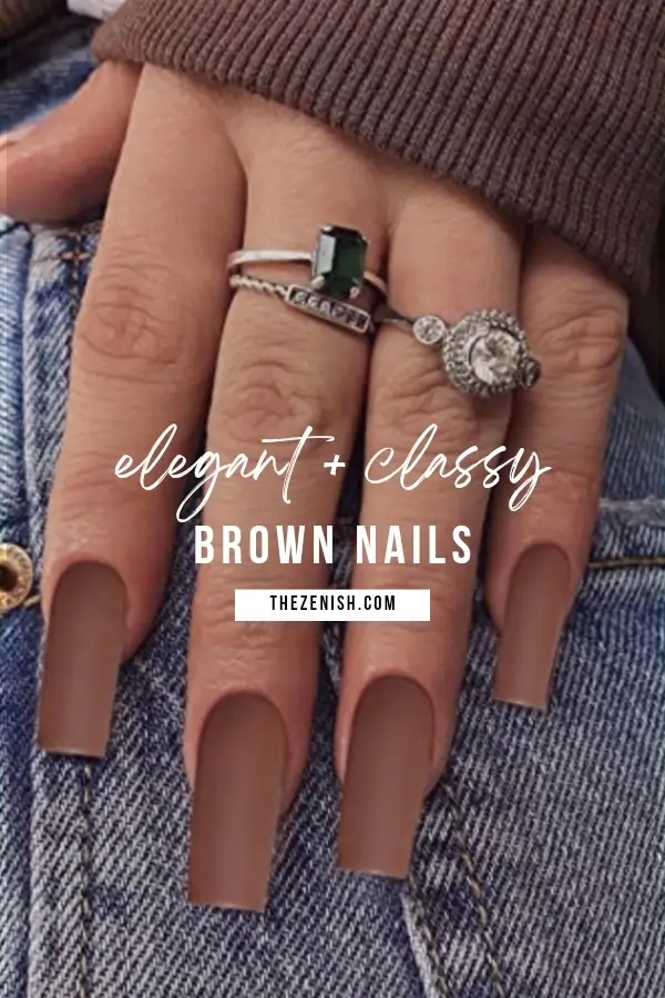 20 Earthy Brown Nails You Can Wear All Year Round 3 20 Earthy Brown Nails You Can Wear All Year Round