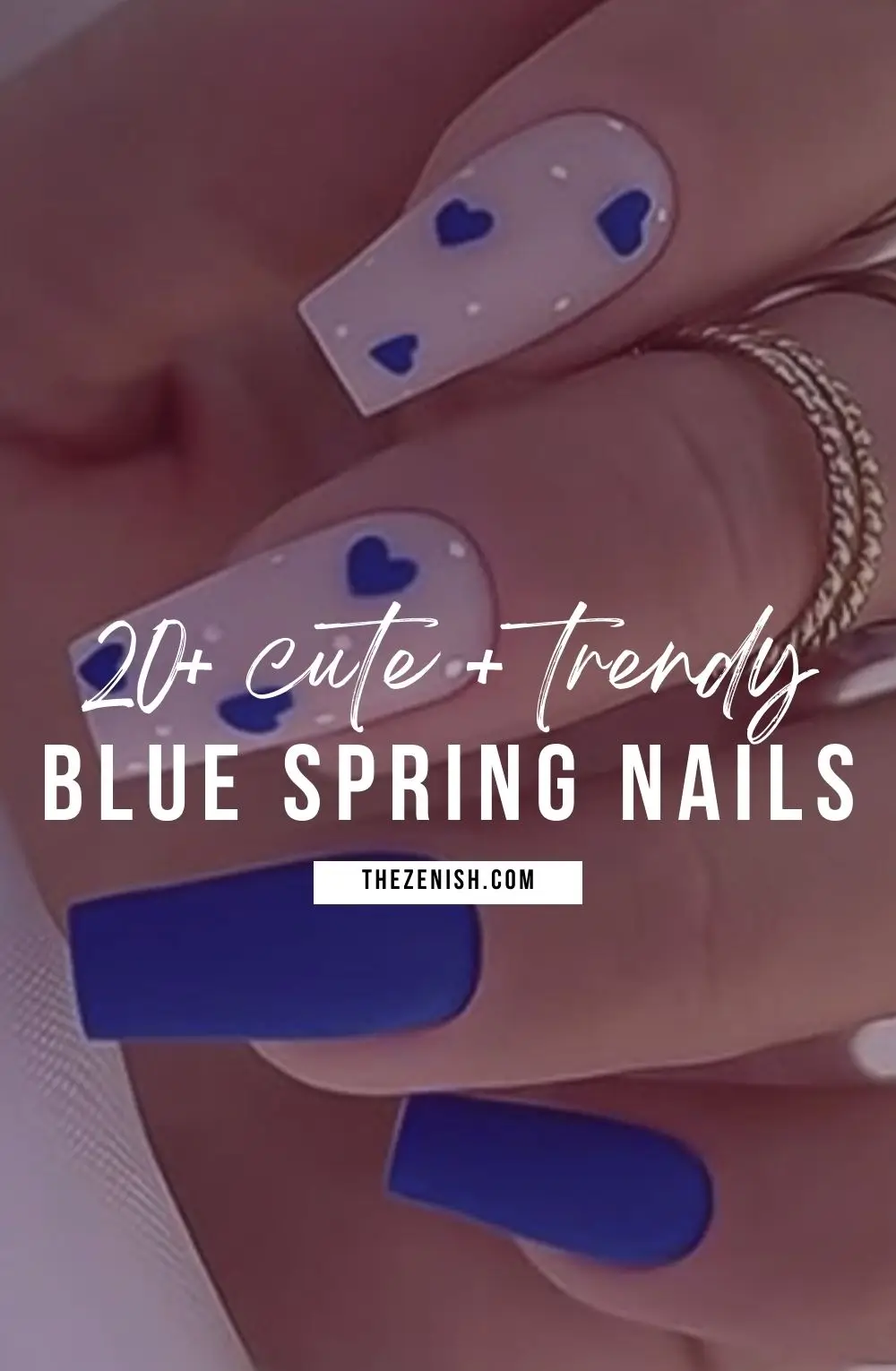 25 Stunning Blue Spring Nails I'm Loving 4 25 Stunning Blue Spring Nails I'm Loving