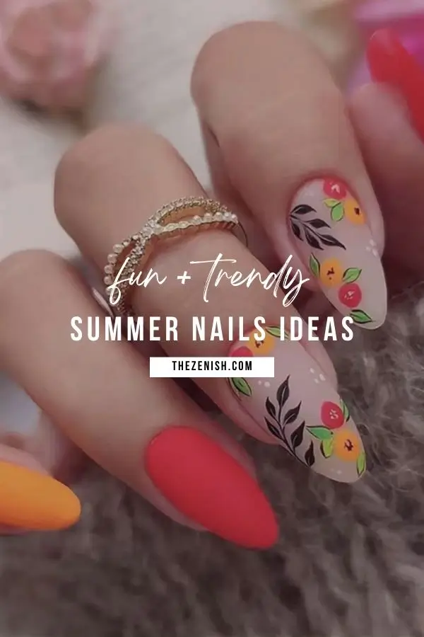23 Gorgeous Summer Nail Ideas 3 23 Gorgeous Summer Nail Ideas