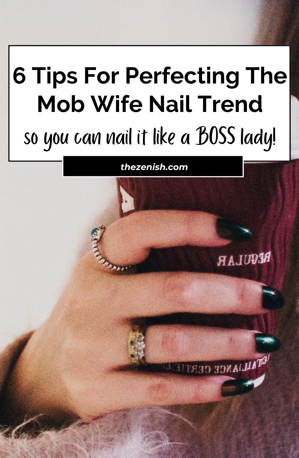 6 Tips for Perfecting the 'Mob Wife' Nails Trend That's Taking Over Social Media 4 6 Tips for Perfecting the 'Mob Wife' Nails Trend That's Taking Over Social Media