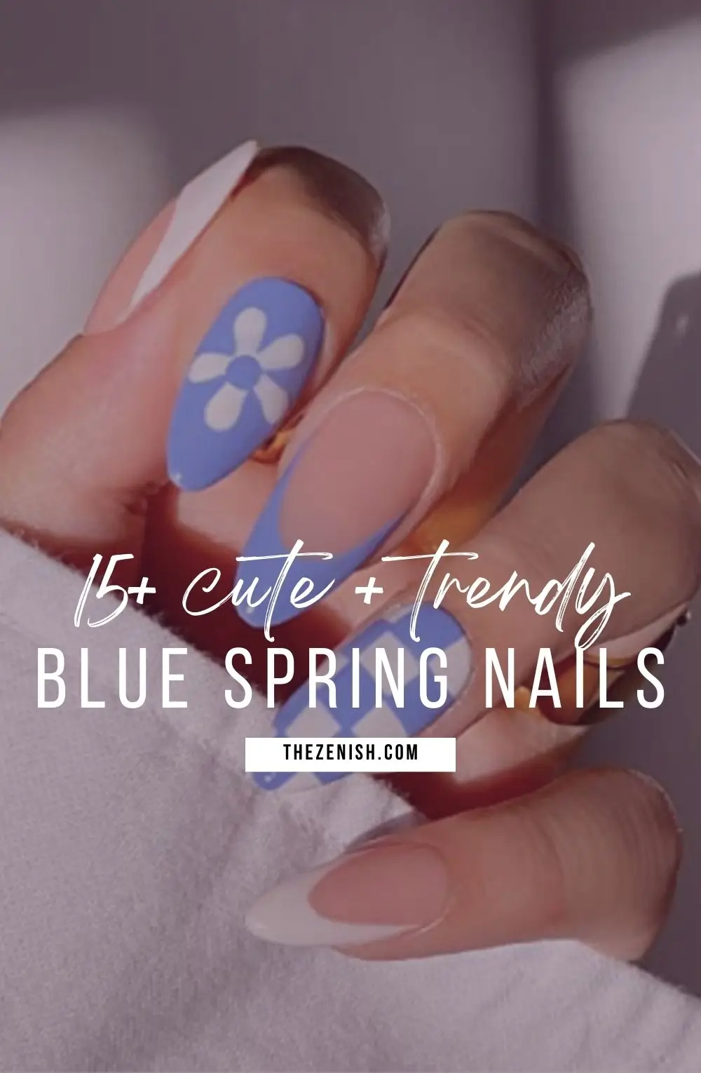 25 Stunning Blue Spring Nails I'm Loving 3 25 Stunning Blue Spring Nails I'm Loving