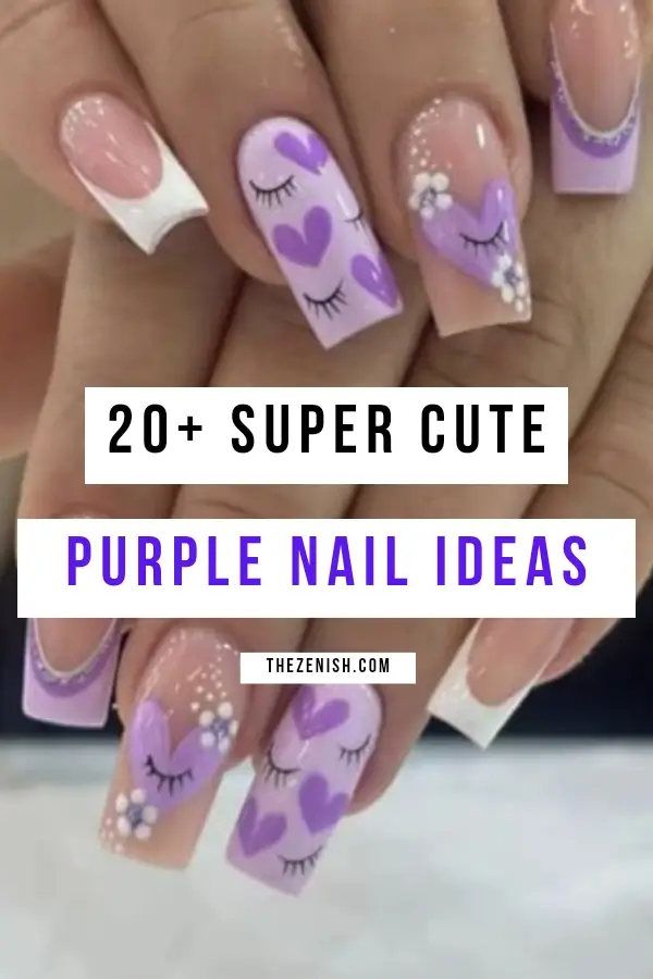 15+ Gorgeous Purple Nails You Can Wear All Year Round 3 15+ Gorgeous Purple Nails You Can Wear All Year Round