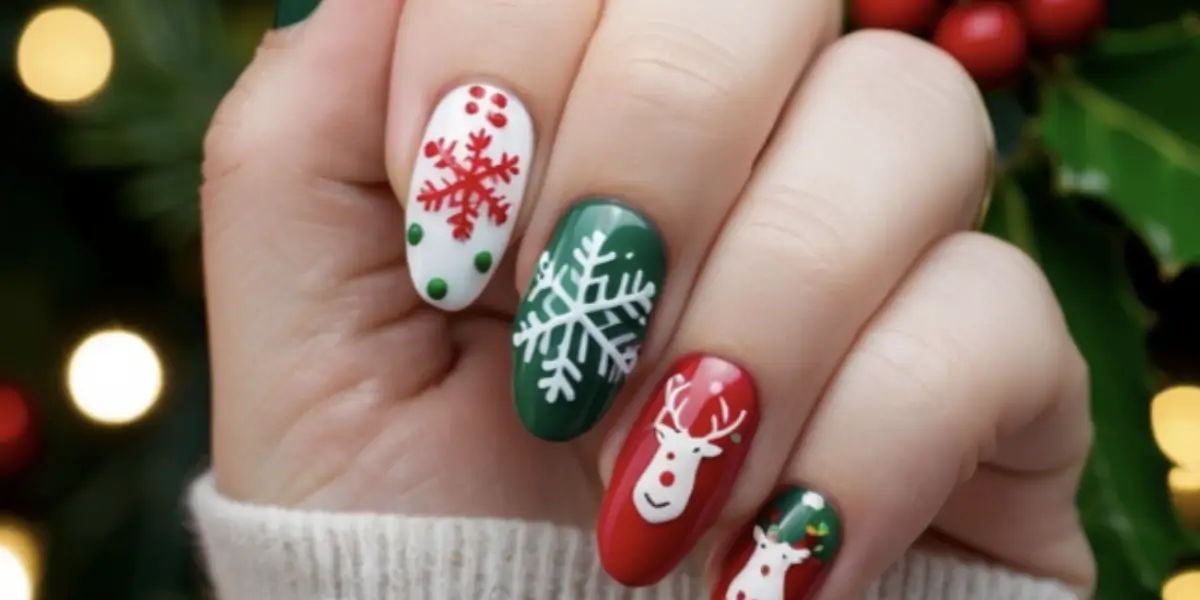 50 Festive Christmas Nails That’ll Sleigh Your Holiday Look