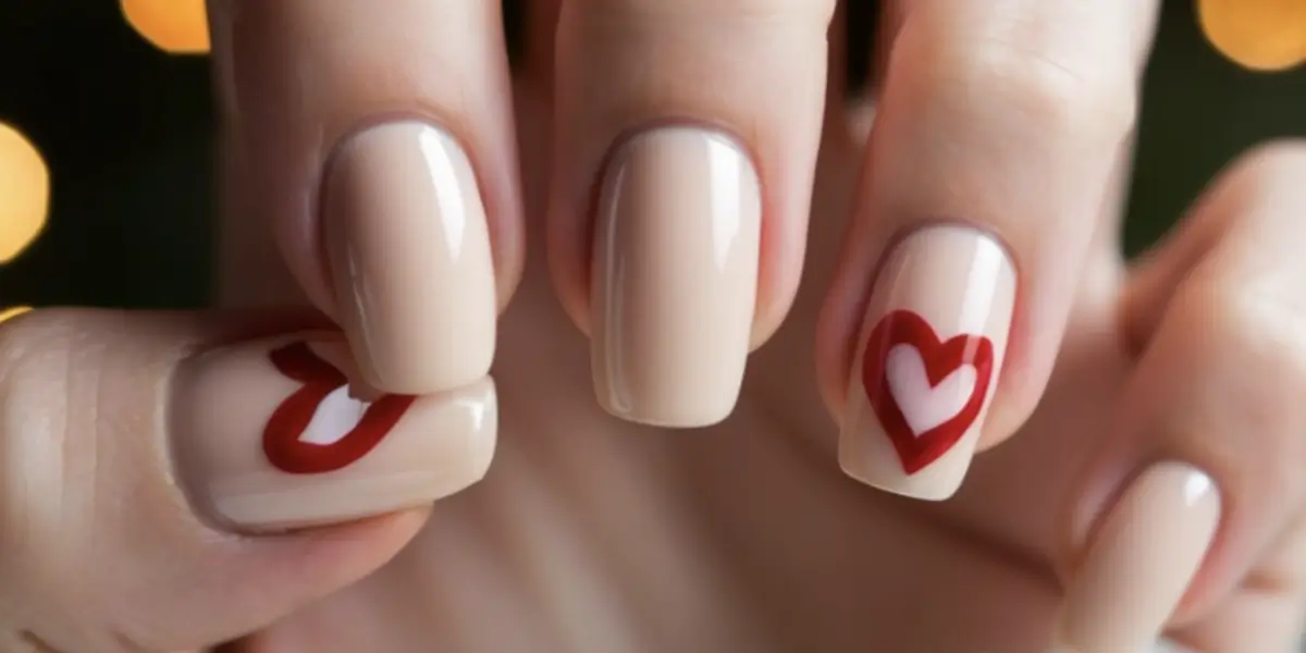 27 Nude Nails with a Heart Design for a Sweet Touch 2 27 Nude Nails with a Heart Design for a Sweet Touch 2 27 Nude Nails with a Heart Design for a Sweet Touch